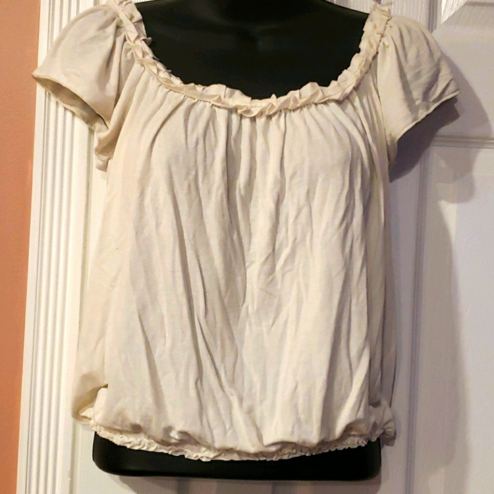 White cotton blouse by Max Studio